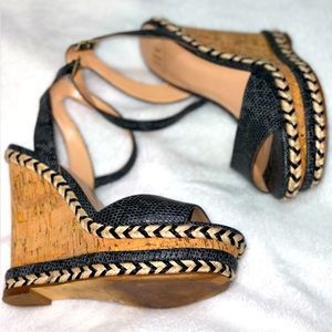 Gently worn JLO summer wedges.